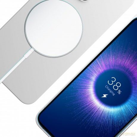 Apple iPhone 13 Pro - 3mk Hardy MagSilicone Silver-White