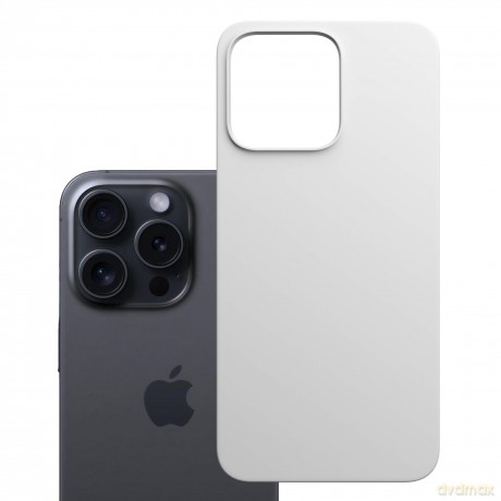 Apple iPhone 13 Pro - 3mk Hardy MagSilicone Silver-White