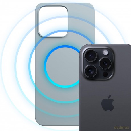 Apple iPhone 13 Pro Max - 3mk Hardy MagSilicone Sierra Blue
