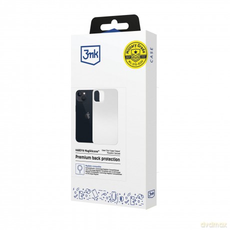Apple iPhone 14 - 3mk Hardy MagSilicone White