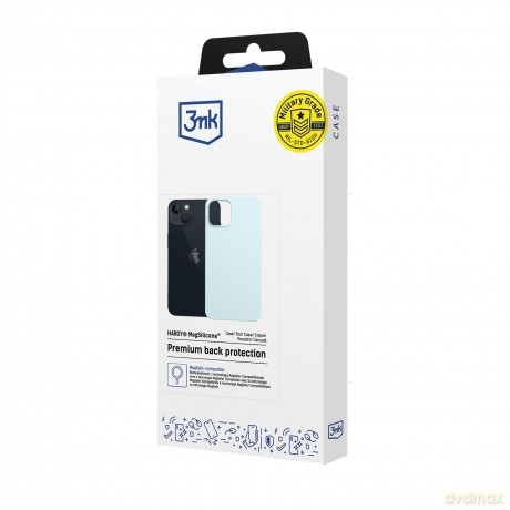 Apple iPhone 14 Plus - 3mk Hardy MagSilicone Sierra Blue