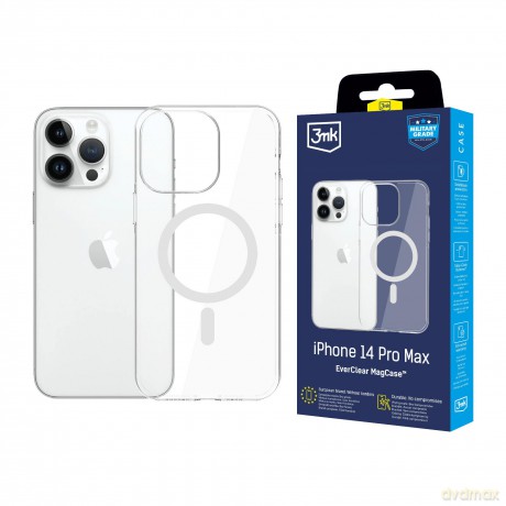 Apple iPhone 14 Pro Max - 3mk EverClear MagCase