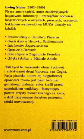 Pasja życia - Irving Stone [KSIĄŻKA]