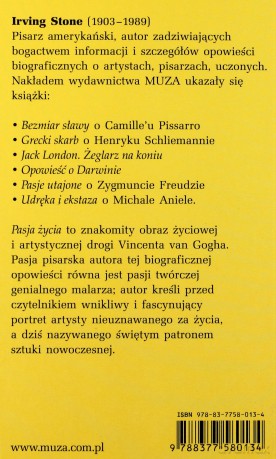 Pasja życia - Irving Stone [KSIĄŻKA]