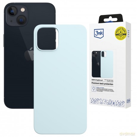 Apple iPhone 15 - 3mk Hardy MagSilicone Blue