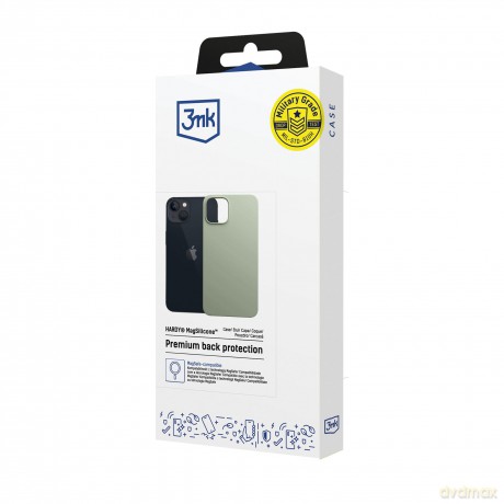 Apple iPhone 15 - 3mk Hardy MagSilicone Green