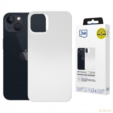 Apple iPhone 15 - 3mk Hardy MagSilicone Silver-White