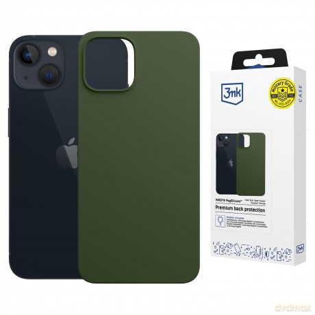 Apple iPhone 15 Plus - 3mk Hardy MagSilicone Alpine Green