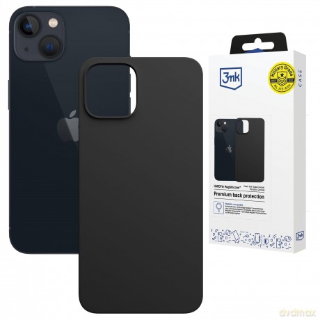 Apple iPhone 15 Plus - 3mk Hardy MagSilicone Graphite