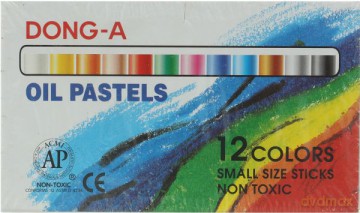 Pastele olejne Dong-A 12 kolorów [SZKOŁA]