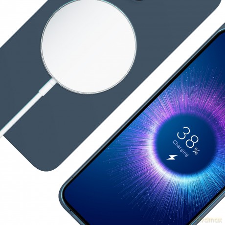 Apple iPhone 15 Pro - 3mk Hardy MagSilicone Royal Blue