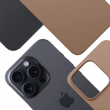 Apple iPhone 15 Pro Max - 3mk Hardy MagSilicone Dark Gold