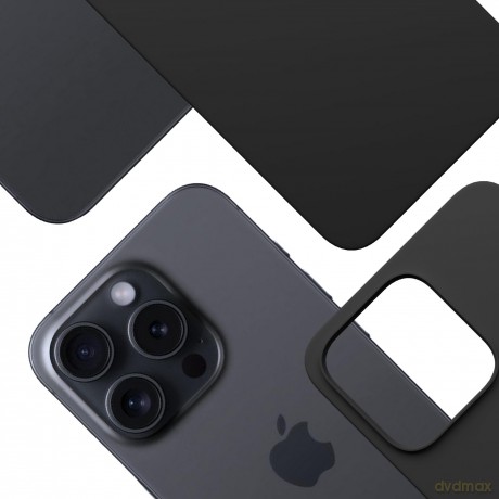 Apple iPhone 15 Pro Max - 3mk Hardy MagSilicone Graphite
