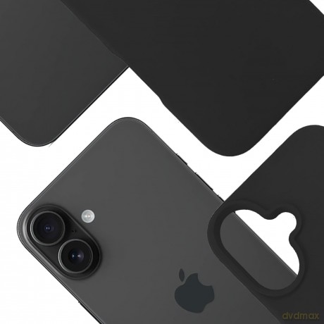 Apple iPhone 16 - 3mk Hardy MagSilicone Graphite