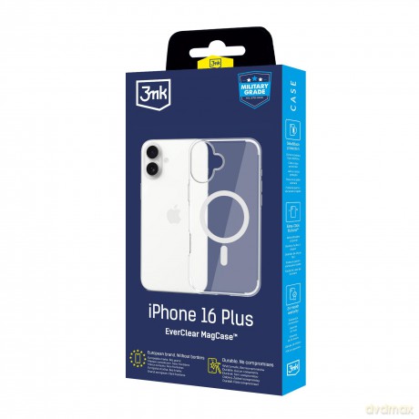 Apple iPhone 16 Plus - 3mk EverClear MagCase