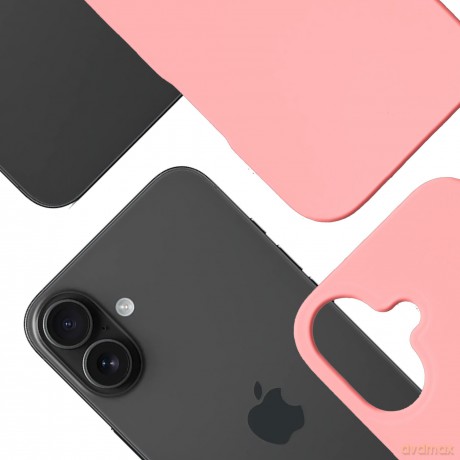 Apple iPhone 16 Plus - 3mk Hardy MagSilicone Pink