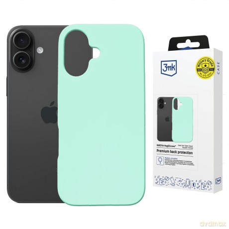 Apple iPhone 16 Plus - 3mk Hardy MagSilicone Teal