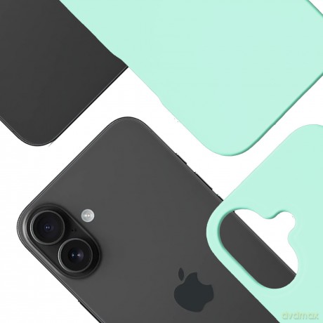 Apple iPhone 16 Plus - 3mk Hardy MagSilicone Teal