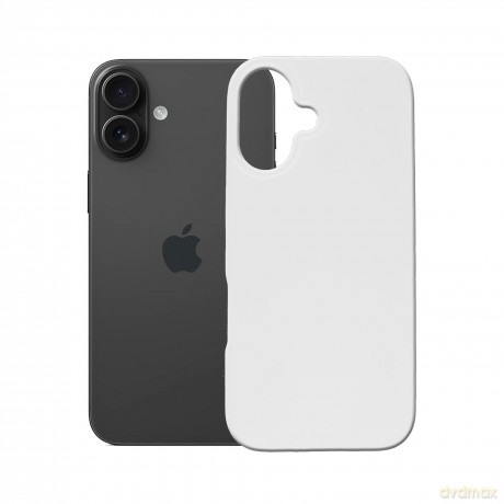 Apple iPhone 16 Plus - 3mk Hardy MagSilicone White