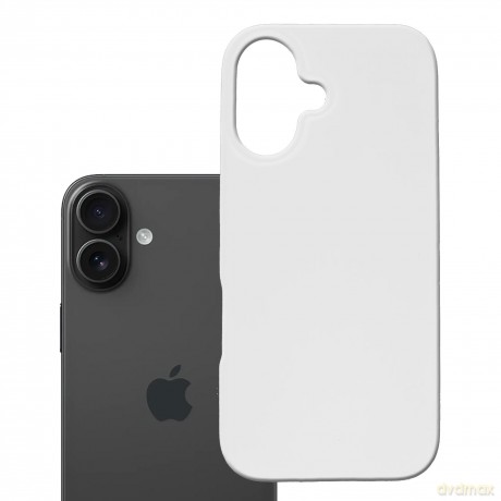 Apple iPhone 16 Plus - 3mk Hardy MagSilicone White