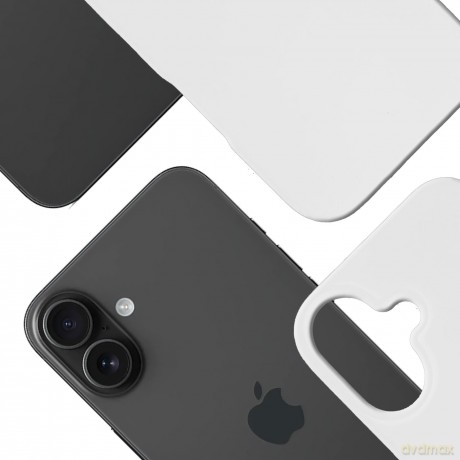 Apple iPhone 16 Plus - 3mk Hardy MagSilicone White