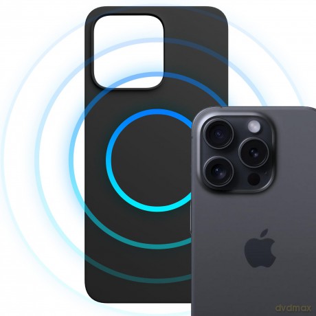 Apple iPhone 16 Pro - 3mk Hardy MagSilicone Graphite