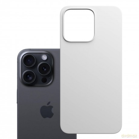 Apple iPhone 16 Pro - 3mk Hardy MagSilicone White