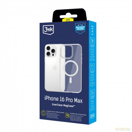 Apple iPhone 16 Pro Max - 3mk EverClear MagCase