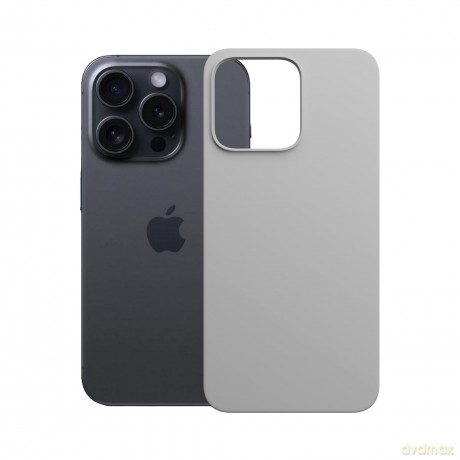Apple iPhone 16 Pro Max - 3mk Hardy MagSilicone Natural Titanium