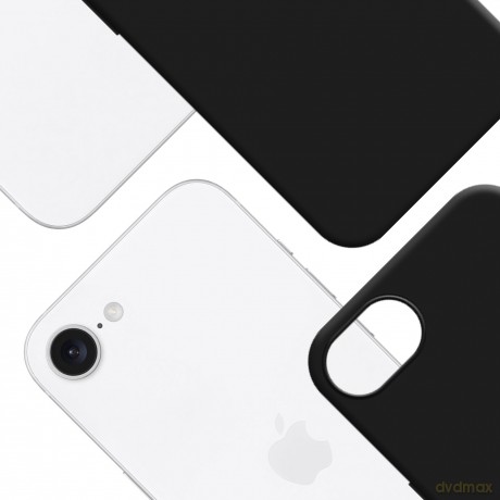 Apple iPhone 16E - 3mk Hardy MagSilicone Black