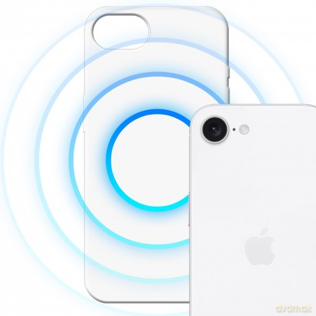 Apple iPhone 16E - 3mk Hardy MagSilicone White