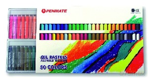 Pastele olejne Penmate 50 kolorów [SZKOŁA]