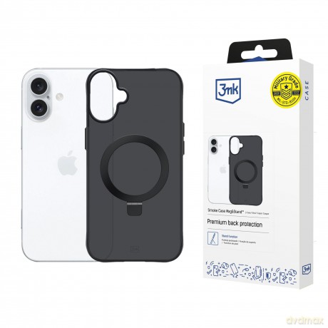 Apple iPhone 17 - 3mk Smoke Case Mag&Stand