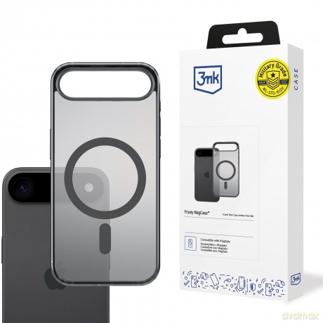 Apple iPhone 17 Air - 3mk Frosty MagCase Black