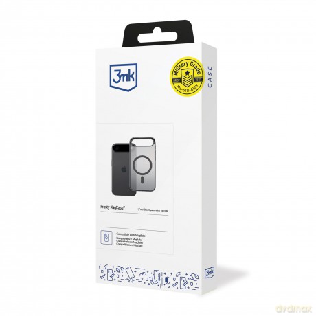 Apple iPhone 17 Air - 3mk Frosty MagCase Black