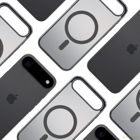 Apple iPhone 17 Air - 3mk Frosty MagCase Black