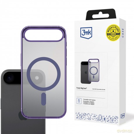 Apple iPhone 17 Air - 3mk Frosty MagCase Purple