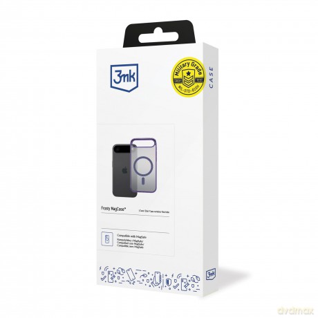 Apple iPhone 17 Air - 3mk Frosty MagCase Purple