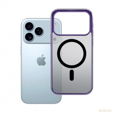 Apple iPhone 17 Pro - 3mk Frosty MagCase Purple