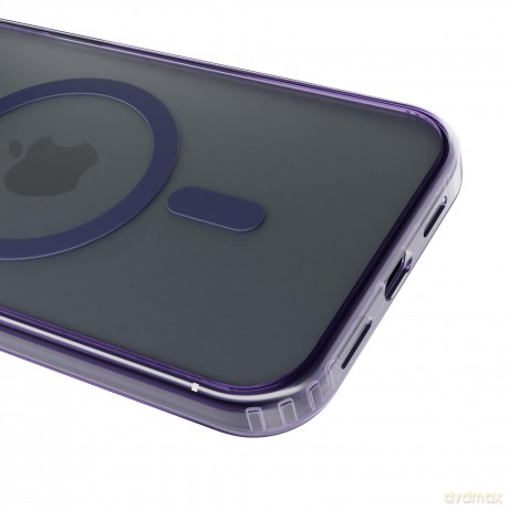 Apple iPhone 17 Pro - 3mk Frosty MagCase Purple
