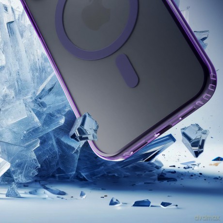 Apple iPhone 17 Pro - 3mk Frosty MagCase Purple