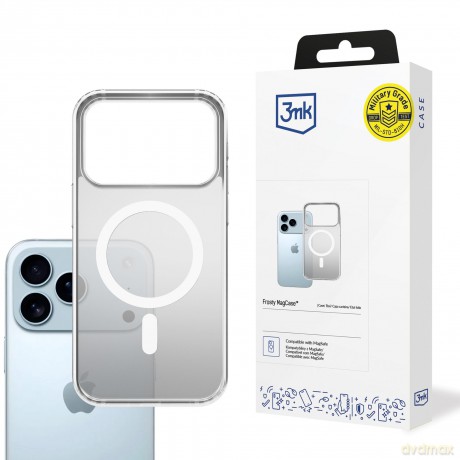 Apple iPhone 17 Pro - 3mk Frosty MagCase White