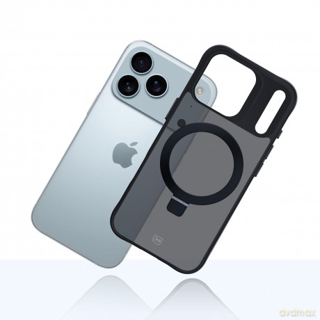 Apple iPhone 17 Pro - 3mk Smoke Case Mag&Stand