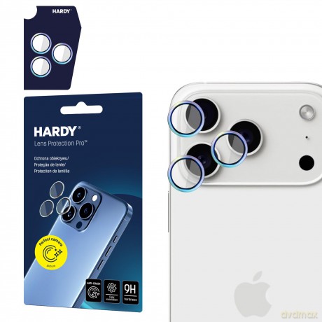 Apple iPhone 17 Pro /17 Pro Max- HARDY Lens Protection Pro Rainbow