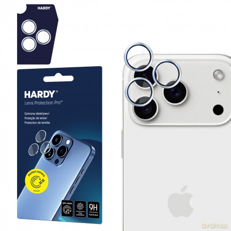 Apple iPhone 17 Pro /17 Pro Max- HARDY Lens Protection Pro Silver