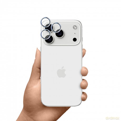 Apple iPhone 17 Pro /17 Pro Max- HARDY Lens Protection Pro Silver