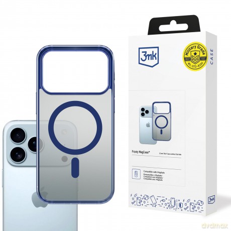 Apple iPhone 17 Pro Max - 3mk Frosty MagCase Blue