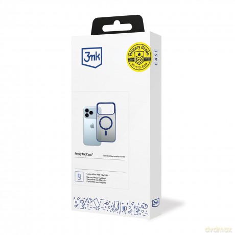 Apple iPhone 17 Pro Max - 3mk Frosty MagCase Blue
