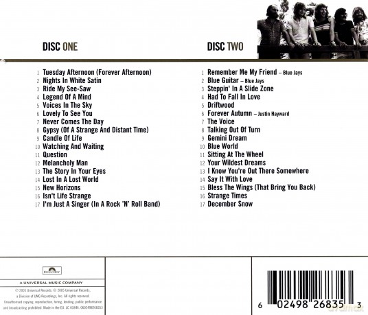 The Moody Blues: Gold (Remastered) [2CD]