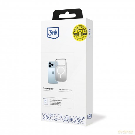 Apple iPhone 17 Pro Max - 3mk Frosty MagCase White